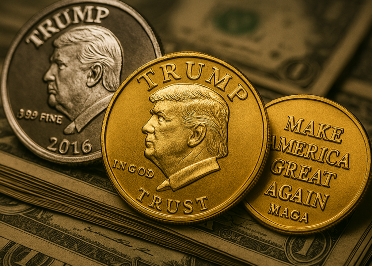 trump coin image