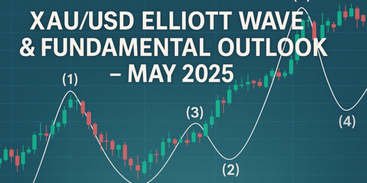 XAU/USD Elliott Wave & Fundamental Outlook – May 2025